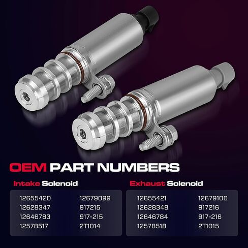 صمام الملف اللولبي لمشغل عمود الحدبات لمدخل عادم VVT مناسب لسيارة Chevy HHR Cobalt Impala Equinox Malibu، استبدل 12655420 in Kuwait