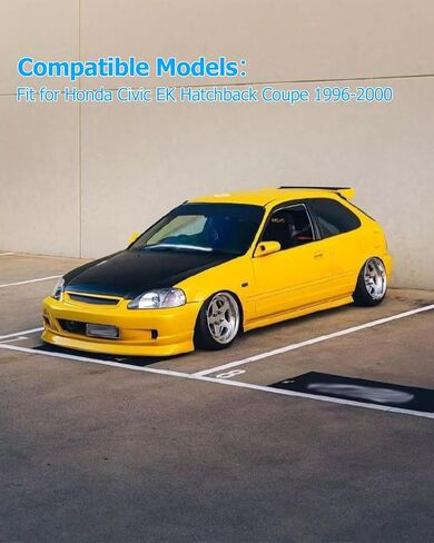 Front Rear Bumper Lift Kit Fit for Honda Civic EK Hatchback Coupe 1996-2000 with Hardware in Saudi Arabia