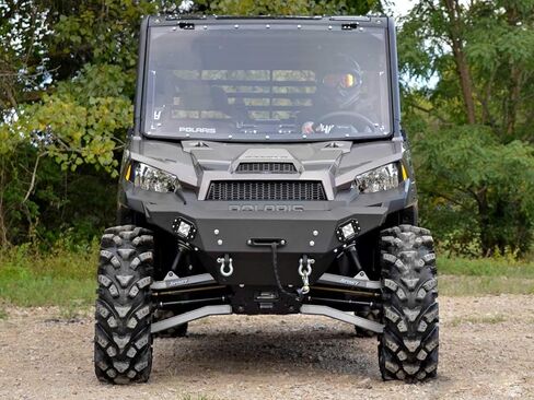 طقم رفع SuperATV مقاس 3 بوصات لـ Polaris Ranger بالحجم الكامل XP 900 / Crew (2013-2019) - طقم رفع أمامي وخلفي - سهل التركيب مع نظام مثبت بمسامير - جميع الأجهزة متضمنة - مضمون 100٪ مناسب - مطلي بالزنك in Kuwait