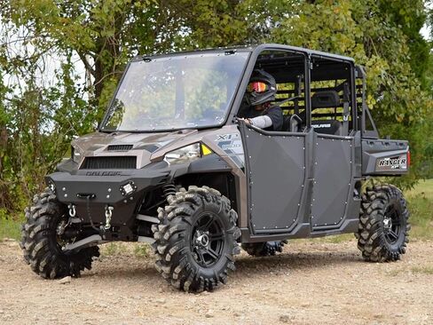 طقم رفع SuperATV مقاس 3 بوصات لـ Polaris Ranger بالحجم الكامل XP 900 / Crew (2013-2019) - طقم رفع أمامي وخلفي - سهل التركيب مع نظام مثبت بمسامير - جميع الأجهزة متضمنة - مضمون 100٪ مناسب - مطلي بالزنك in Kuwait