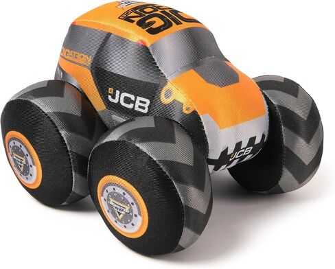 Monster Jam Official Digatron Truck with Sound, Plush Toy, Monster Truck for Boys and Girls, Kids Toys for Ages 3 and Up, 7" in Kuwait