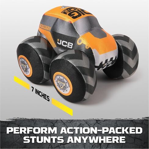 Monster Jam Official Digatron Truck with Sound, Plush Toy, Monster Truck for Boys and Girls, Kids Toys for Ages 3 and Up, 7" in Kuwait