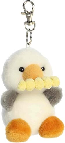 Aurora® Adorable Palm Pals™ Buoy Seagull™ Clip-On - Fun Collectible Plush for Kids and Adult Collectors - Perfect for Decorating Rooms and Birthday Gifts - White 0 Inches in Kuwait