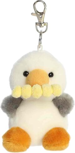 Aurora® Adorable Palm Pals™ Buoy Seagull™ Clip-On - Fun Collectible Plush for Kids and Adult Collectors - Perfect for Decorating Rooms and Birthday Gifts - White 0 Inches in Kuwait