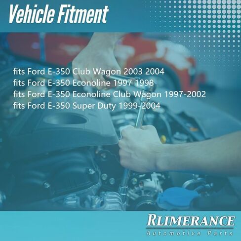 عمود المحرك، عمود المحرك قطعة واحدة من مجموعة عمود المحرك الخلفي يناسب Ford E-350 Super Duty 5.4L RWD 1999 2000 2001 2002 2003 2004، يناسب Ford E-350 Econoline 5.4L RWD 1997 1998 in Kuwait