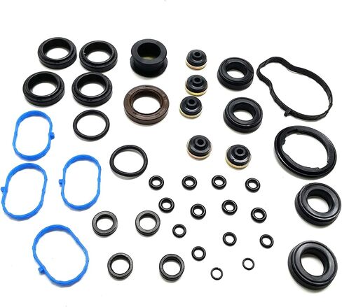 مجموعة حشية رأس اسطوانة المحرك من Partsflow لسيارة Honda Civic LX 2001-2005 لسيارة Honda Civic DX 2001-2005 1.7L 1688CC L4 SOHC 16V ENG. الكود D17A1 OE#HS26236PT, 032-2953,HS4038, SL1000,HS26236PT-2 in Kuwait