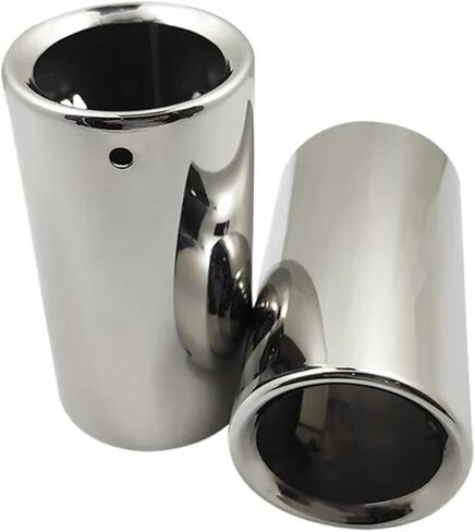 2 Pcs Compatible with BMW F30 2013-2018 E90 E92 3 Series GT325i 328i 320i Exhaust Tips Muffler Cover Decoration Exhaust Tip Car Accessories(Black) in Kuwait