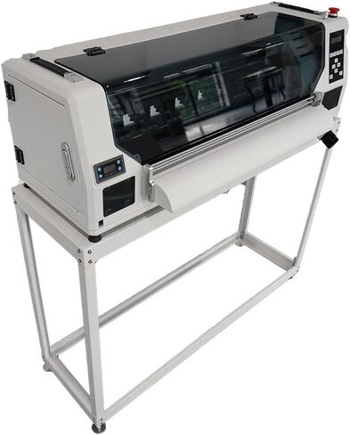 A1 (60cm) DTF Printer with Shaking Dryer, Dual XP600 Head Built-in Automatic Cleaning,4 Times Faster Than L1800 1390, for Clothes Wait Print (5 * 1000ml Dtf Ink 1kg Powder 1 Roll Film) in Saudi Arabia