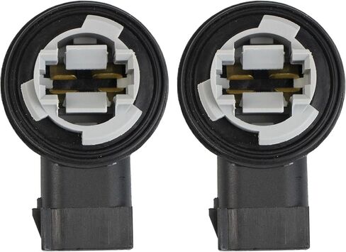 Tail Turn Signal Light Socket 68226719AA Fit for Dodge Ram 1500 2009-2020 Ram 2500 3500 2010-2020 3 Terminal Rear Tail Bulb Plug Socket 2Pcs in Saudi Arabia