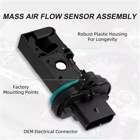 0280218419 Compatible With Buick Encore Verano Compatible With Cruze Compatible With Sonic Trax 2013-2018 MAF MASS AIR FLOW METER SENSOR 13505433 12671624 in Saudi Arabia