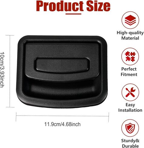 857552B000 Rear Cargo Tray Handle Black for Hyundai Santa FE 2006-2015 Tailgate Release Switch, Luggage Cover Clasp Cargo Tray Handle 857552B000WK Trunk Lid Release Switch in Saudi Arabia