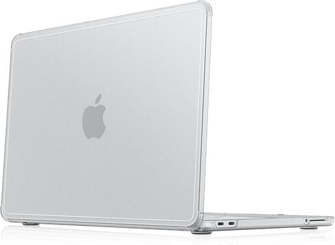 Fintie Case for MacBook Neo 13 Inch A3404 (2026 Release) - Ultra-Thin Hard Shell Cover, Anti-Crack Bumper, Scratch-Resistant Protective Case, Anti-Fingerprints PC Hard Shell Laptop Cover (Clear) in Kuwait