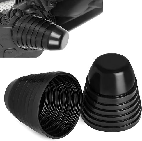 2 PCS Car Headlight Dust Covers, 100mm 4" Dustproof Vehicle LED Headlight Housing Shell, Adjustable Front Light Dust Cover Rubber Seal Cap for Most Cars SUVs Trucks RVs in Saudi Arabia