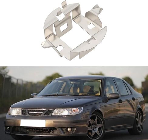 2PCS Car H7 Halogen Headlight Bulb Socket Retainer Clips Compatible with Saab Compatible with Audi More Vehicles in Kuwait