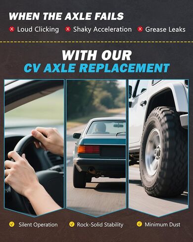 جانب السائق الأمامي لمحور السيرة الذاتية لـ 2010 2011 2012 2013 2014 2015 2016 2017 Chevy Equinox GMC Terrain، استبدال المحاور [2.4L] in Kuwait