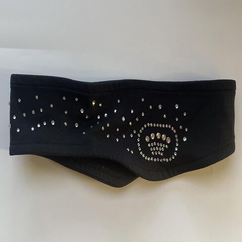 Kids Figure Skating Headband Sweat Absorbing Warm Non Slip Portable Hair Band Workout Gear for Football Gym Workout Women Men in Saudi Arabia