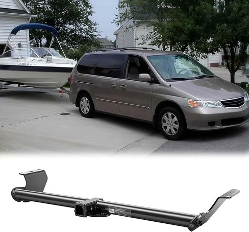 Class 3 Trailer Hitch 2-Inch Receiver Compatible with Honda Odyssey 1999-2017 | 3,500 lbs GTW / 350 lbs TW | Heavy-Duty Steel | Bolt-On Design, Rust-Resistant Finish in Saudi Arabia