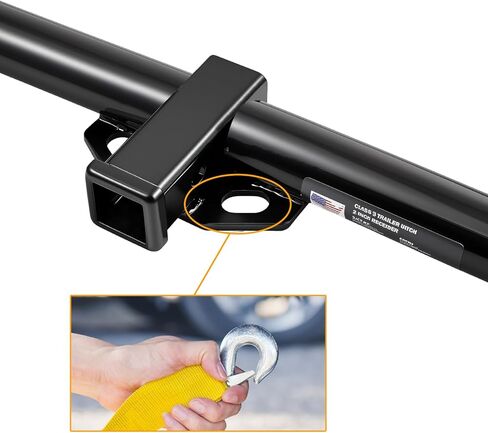 Class 3 Trailer Hitch 2-Inch Receiver Compatible with Honda Odyssey 1999-2017 | 3,500 lbs GTW / 350 lbs TW | Heavy-Duty Steel | Bolt-On Design, Rust-Resistant Finish in Saudi Arabia