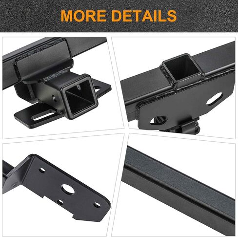 وصلة مقطورة Autekcomma فئة 3، متوافقة مع 2014-2026 Ram ProMaster 1500، 2500، 3500، وصلة سحب 2 بوصة، وصلة ربط متعددة الملاءمة لاستقبال حامل الكرة، حامل البضائع، رف الدراجة. أسود 13295 in Kuwait