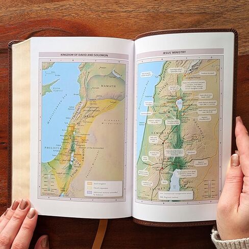 الكتاب المقدس الكاثوليكي المخصص من SacredBound - الطبعة الكاثوليكية NRSV، Brown LeatherSoft | الاسم المنقوش، الكتاب المقدس الكامل المكون من 73 كتابًا، هدية للمعمودية، التثبيت، RCIA (الاسم فقط) in Kuwait
