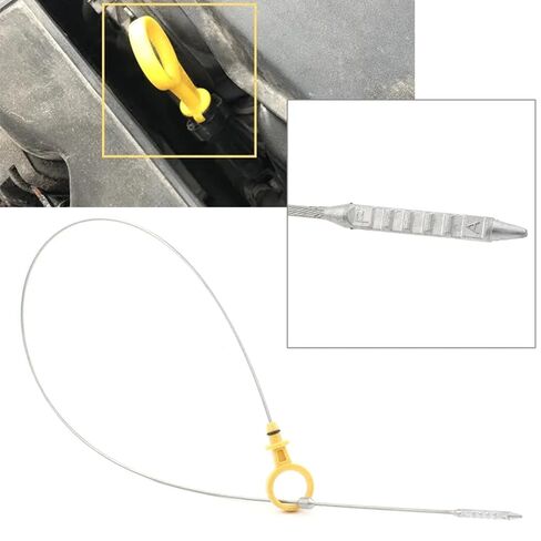 Compatible with Chevrolet for Silverado 2500 HD V8 403 6.6L 6599cc 2001 2002 2003 2004 2005 2006 Level Indicator Dipstick 97287502 Car Engine Oil Dipstick in Kuwait