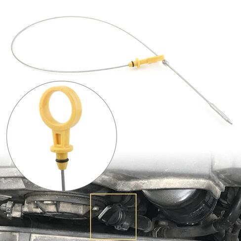 Compatible with Chevrolet for Silverado 2500 HD V8 403 6.6L 6599cc 2001 2002 2003 2004 2005 2006 Level Indicator Dipstick 97287502 Car Engine Oil Dipstick in Kuwait