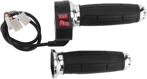 ‌1Pair Electric Scooter Handlebar Grips - 3-Speed Control with Forward/Reverse Throttle for 22mm E-Bike Handlebars (50cm Cable)‌ in Kuwait