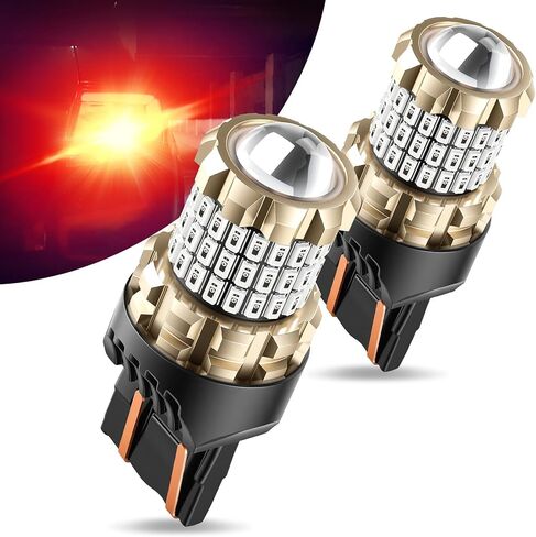 iFunyLED 7440 7443 LED Bulb Amber Yellow for Turn Signal Light Super Bright T20 7441 7444 LED Replacement Light Kit Set for Car Tail Brake Turn Signal Blinker Lights, Pack of 2 in Saudi Arabia