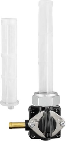 Fuel Valve Petcock 22mm Straight Outlet for Harley Davidson Sportster 883 XL883 1200 XL1200 1995-2006, Replaces 61338-02 6133802, Vacuum System Petcock in Kuwait
