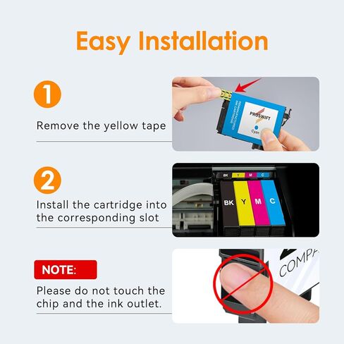 Remanufactured Ink Cartridge Replacement for EPSON 232 232XL Ink Cartridges Combo Pack Compatible with XP-4200 WF-2950 XP-4205 WF-2930 Printer Ink Cartridges (2 Black, Yellow, Magenta, Cyan) in Saudi Arabia