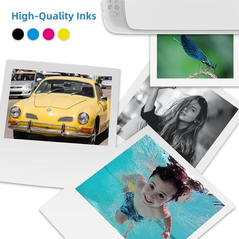 حزمة كومبو من خراطيش الحبر 910XL متوافقة مع HP 910 XL باللون الأسود لـ HP910 HP910XL لـ OfficeJet Pro 8015e 8025e 8028e 8010 8025 8020 8020e 8035 8028 8015 8022 طابعة سماوي أرجواني أصفر 4 عبوات in Kuwait