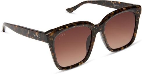 DIFF Meredith Designer Oversized Square Sunglasses for Women UV400 Protection in Saudi Arabia
