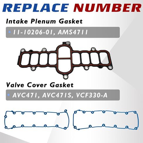 5.4L Cylinder Head Gasket Set With Head Bolts Fit For Ford F150 Expedition F250 F350 Super Duty E-150 E-250 E-350 Econoline Club Wagon V8 2V 5.4L 2000-2004 OE# HS9790PT-15 ES72798 in Saudi Arabia