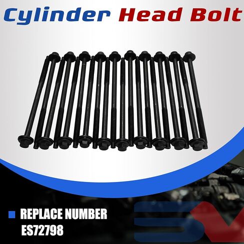 5.4L Cylinder Head Gasket Set With Head Bolts Fit For Ford F150 Expedition F250 F350 Super Duty E-150 E-250 E-350 Econoline Club Wagon V8 2V 5.4L 2000-2004 OE# HS9790PT-15 ES72798 in Saudi Arabia