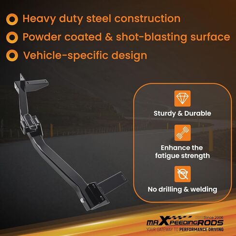 maXpeedingrods Class 3 Trailer Hitch Receiver, 2 Inch Receiver, Tow Hitch for Buick Enclave 2018-2024, Chevrolet Traverse 2018-2023(Limited 2024) 5000 LBS GTW in Kuwait