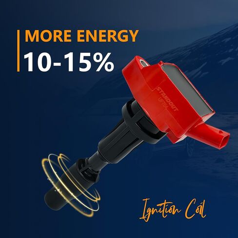 STANDOUT IGNITION COIL PACK UF764 & Iridium Spark Plug Compatible with Hyundai Santa FE(2015-2019) 2.0L/2.4L,Kia Optima Sorento Sportage 2.0L/2.4L in Saudi Arabia