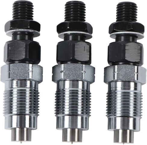 3PCS Fuel Injectors Compatible with Kubota KX91-3 U35 L2600 L2900 L3010 L3200 L3410 L3540 L3700 L3800 Tractor Replaces OE# 16082-53900 16082-53903 in Kuwait