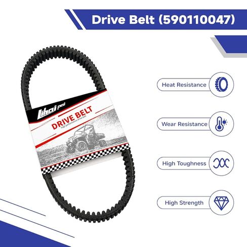 59011-0047 حزام محرك UTV حزام CVT شديد التحمل لـ 2020-2026 Kawasaki Teryx KRX 1000 | 2023-2026 كاواساكي تيريكس KRX4 1000 in Kuwait