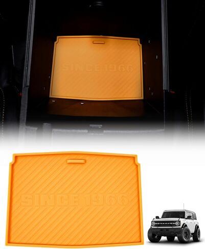 ROADER Bronco Center Console Organizer Compatible with 2021-2025 New Ford Bronco Interior Accessories, Dashboard Behind Screen Storage Tray with Phone Holder Dash Organizer-Black in Saudi Arabia