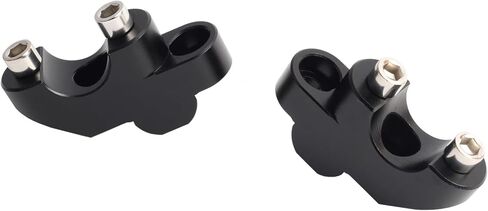 Motorcycle Handlebar Risers for NC700X NC700S NC750X NC750S CB500F CB500 – Offset Raised & Shifted Back Riser Set (1" Height) in Saudi Arabia