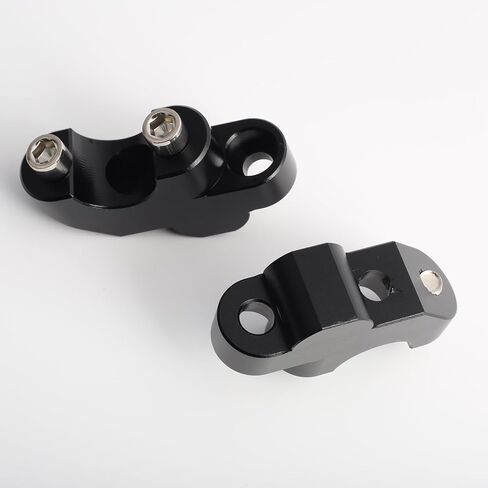 Motorcycle Handlebar Risers for NC700X NC700S NC750X NC750S CB500F CB500 – Offset Raised & Shifted Back Riser Set (1" Height) in Saudi Arabia