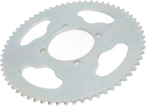 Yosoo Health Gear T8F 64T Rear Sprocket, Steel 4 Hole 54mm Bore Chain Sprocket, Compatible with 47cc 49cc Mini Motorcycles ATV Go Karts in Saudi Arabia