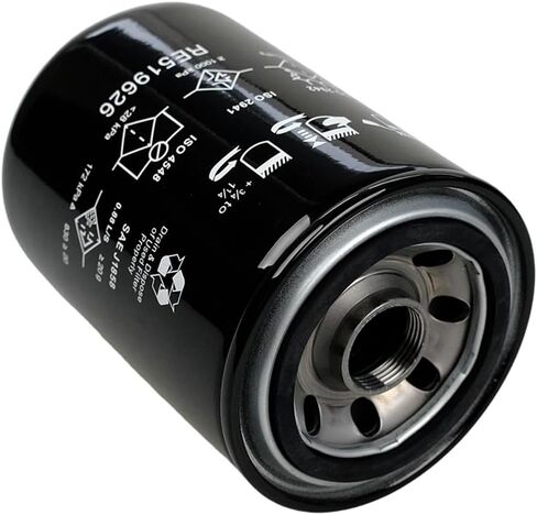 RE519626 Engine Oil Filter Compatible with JD 5055E 5065E 5075E 4120 4320 4520 4720 5045D 5055D 5103 313 315 317 318D 332D L60 R40 Plus W50 W70 3029 4024 5030 6068 B7306 P550758 in Kuwait