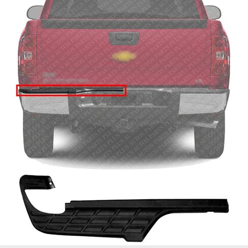 AUTOS PARTS PLUS Rear Bumper Outer Step Pad Textured Plastic Left Driver Side Direct Replacement Compatible With Chevrolet Silverado/GMC Sierra 1500 2007-2013 GM1191124 15284313 in Kuwait