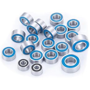 RC Car Parts Compatible with Axial for SCX24 90081 for Deadbolt C10 for JLU for Gladiator for Bronco 1/24 RC Crawler Car Parts 20Pcs Ball Bearing Kit in Saudi Arabia