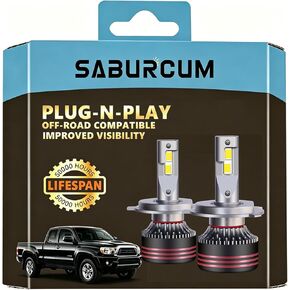 Fits for 1997-2015 Toyota Tacoma High-Low Beam Bulbs & Fog Lights,Super Bright 6000K 40000lm,1998 1999 2000 2001 2002 2003 2004 2005 2006 2007 2008 2009 2010 2011 2012 2013 2014 tacoma Light Bulb in Saudi Arabia