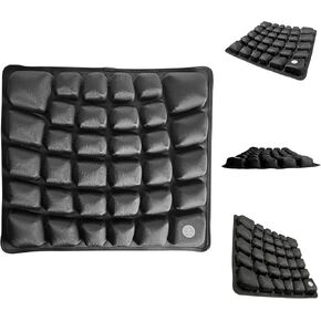 Everywhere Comfort Seat Cushion with Built-in Pump - Lightweight Foldable Air Cushion for Stadium, Travel, Office & Outdoor Seating - Ergonomic Pressure Relief Pad, 0.8 lb in Saudi Arabia
