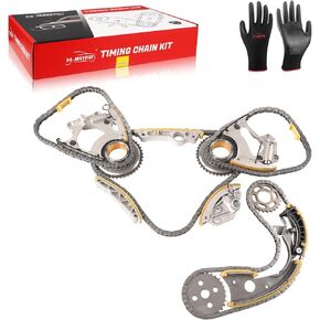 Engine Timing Chain Kit W/Sprocket & Tensioner & Guide Compatible with Audi Q5 Q7 S4 A4 A5 A6 A7 A8 3.0L OE# 06E109465BC 06E109465 06E109465AS 079109507AK in Kuwait