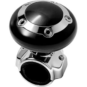 Steering Wheel Knob Spinner, Auto Steering Wheel Suicide Knob for Effortless Spinning, Ergonomic Wheels Power Handle Spinner for Sedans Trucks Tractors Boats, Car Accessories (With Hole) in Saudi Arabia