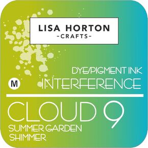 Shimmering Summer Garden Interference Ink Pad by Lisa Horton Crafts in Saudi Arabia